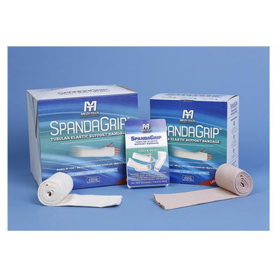 Bandage SpandaGrip 4.5"x11yd Support Elastic Size G Beige LF Ea - Surgical Supplies NY